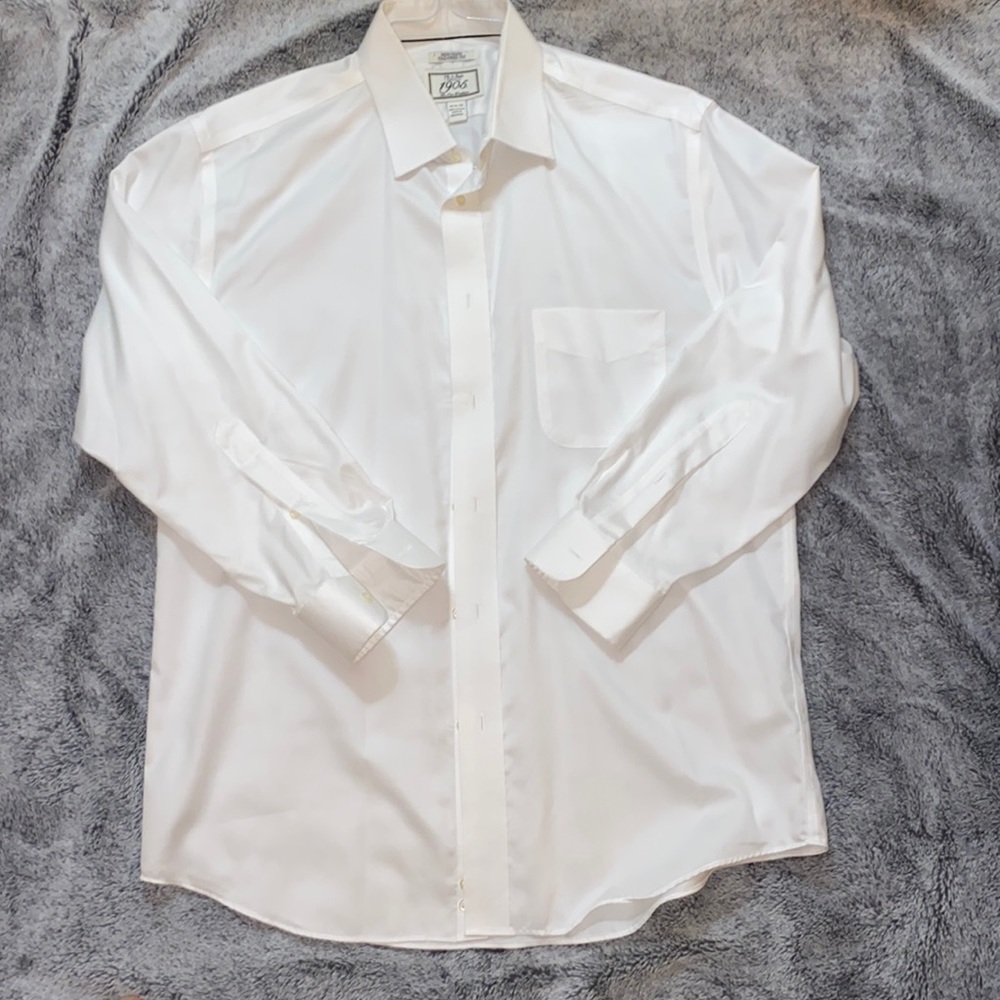 Jos Bank 1905 White Dress Shirt